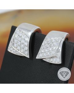 Brillant Creolen 0,80 Carat 585 / 14 Kt Gold