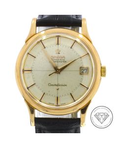 Vintage Omega Constellation 14393 Pie Pan Automatik 18 Karat Rose Gold Kaliber 561