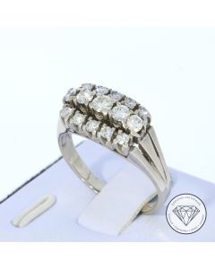 Diamant Brillant Ring 585 / 14 Kt Gold