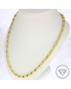Massive Kette 585 / 14 Karat Gelb Gold 54,5 cm