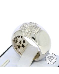 Brillant Ring 750 / 18 Kt Gold
