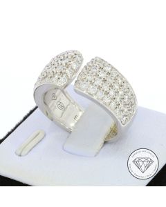 Original Piaget Brillant Ring 2,05 Carat Gr. 55 750 / 18 Kt Gold
