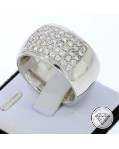 Brillant Ring 2,00 Carat 750 / 18 Kt Gold