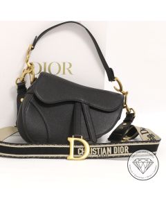 Christian Dior Saddle Bag mit extra Tragegurt