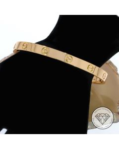 Original CARTIER "Love" Armreif, 750 Gold 18 KT, 18 cm 