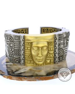Original Barry Kieselstein-Cord Armreif 204 Gramm 750 / 18 Kt Gold