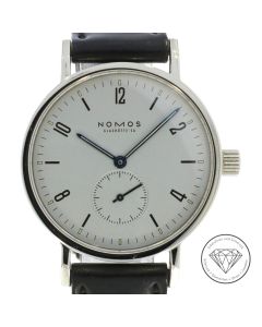 Nomos Glash&uuml;tte Tangente Sport 36,5 mm Ref. 501 Stahl Handaufzug Uhr