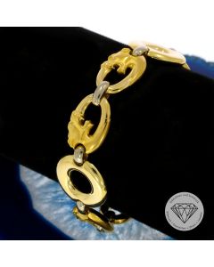 Original Carrera y Carrera Brillant Armband 750 / 18 Kt Gold