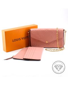 Louis Vuitton Felicie Pochette in Rosa