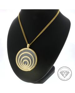 Original Chopard Happy Spirit Brillant Anhänger + Kette 750 / 18 Karat Gold