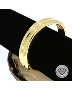 Exner Armreif 750 / 18 Karat Gelb Gold 19,5 cm