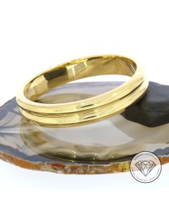 Original EXNER Armreif 750 / 18 Karat Gelb Gold 19,5 cm