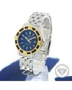 Breitling Lady J D52065 Quarz Uhr Stahl Gold 31mm Damen