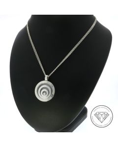Original Chopard Happy Spirit Brillant Anhänger+Kette 750 Gold