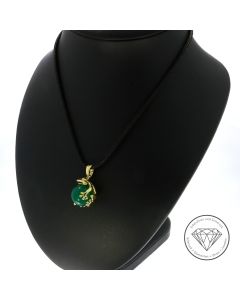 Achat Froschkönig-Anhänger 750 / 18 Kt Gelb Gold