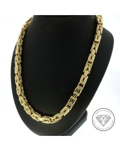 K&ouml;nigs Kette 585 / 14 Kt Gelb Gold 67,5 cm