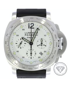 Officine Panerai Luminor Chrono Daylight Automatik Taucher Uhr PAM00434 Full Set 