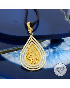 Thugra Anhänger 585 / 14 Kt Gelb Gold