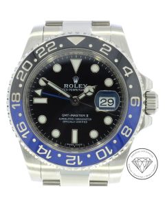 Rolex GMT Master II Batman 116710BLNR Fullset Automatik Uhr 40mm LC100 