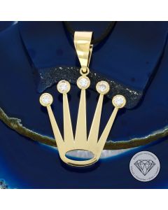 "Kronen" Anhänger 585 / 14 Kt Gelb Gold