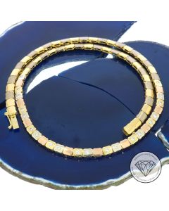 Brillant Collier 750 / 18 Kt Gold 44,0 cm