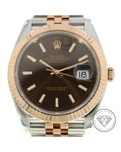 Rolex Datejust 41mm 126331 Fullset Uhr Stahl Gold Jubilee Automatik
