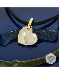 Original Pomellato Herz Anhänger 750 / 18 Kt Gelb Gold