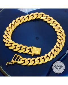 Panzer Armband oriental, massiv 916 gelb Gold 22k 22 KT, 19,0-19,5 cm