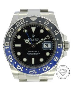 Rolex GMT-Master II Batman 126710BLNR Fullset Uhr 40mm Automatik