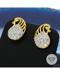 Damen Ohrhänger hochlegiert 916 / 22 Kt Gelb Gold
