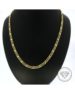 Panzer Variant Kette 333 / 8 Kt Gelb Gold 42 cm