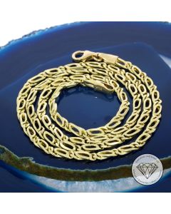 Massive Kette 585 / 14 Karat Gelb Gold 56,0 cm