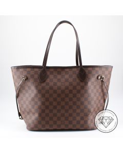 Louis Vuitton Neverfull MM &ndash; Damier Ebene / Cerise Tasche
