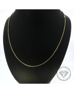 Venezianer Kette 585 / 14 Kt Gelb Gold 51,5 cm