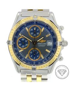 Breitling Chronomat Stahl Gold Chronograph 39mm Flieger Uhr D13050.1