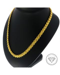 Damen Kette oriental 916 / 22 Kt Gelb Gold 49,5 cm