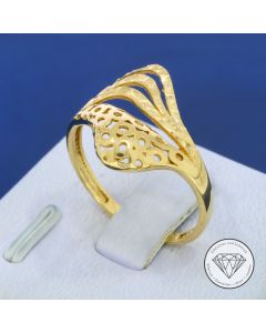 Ring 585 / 14 Kt Gelb Gold Gr. 55,5