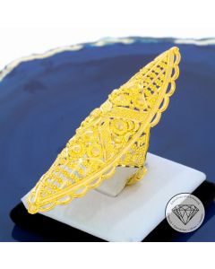 Ring oriental ornamental 916 / 22 Kt Gelb Gold Gr. 54 - 60