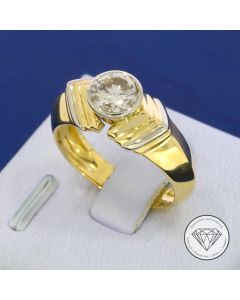 Brillant 1,00 Carat Solit&auml;r Ring 750 / 18 Kt Gold