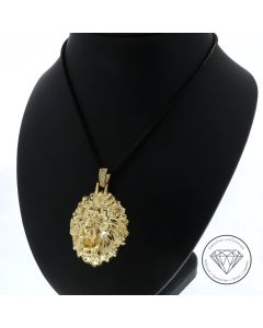 L&ouml;wen Anh&auml;nger 585 / 14 Karat Gelb Gold