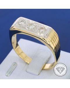Brillant 0,65 Carat Ring 585 / 14 Karat Gold
