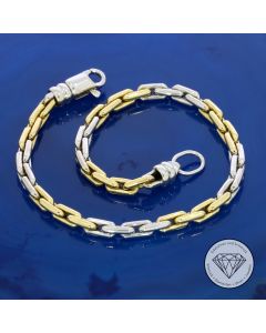 Anker Armband 585 / 14 Karat Gold 18,5 cm