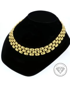 Collier 750 / 18 Karat Gelb Gold 42,0 cm