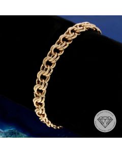 Garibaldi Armband 585 / 14 Kt Rosé Gold 19 cm