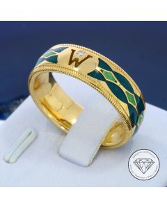 Original Wellendorff Lady Brillant Ring Extrem Selten 750 / 18 Kt Gelb Gold Gr 60