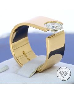 Original Niessing Lupenrein Top Wesselton 1,05 Carat Brillant Ring 750 Gold