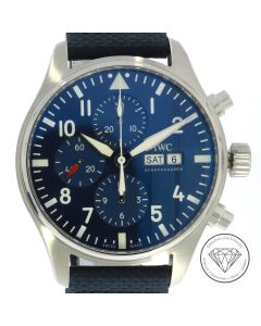 IWC IW377714 Pilots Watch Chronograph Edition Le Petit Prince Uhr Full Set 