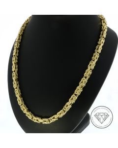 K&ouml;nigs Kette 585 / 14 Kt Gelb Gold 78 cm