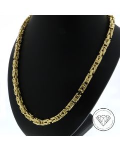 K&ouml;nigs Kette 585 / 14 Kt Gelb Gold 66,5 cm