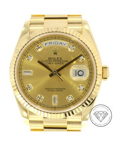 Rolex Day-Date Fullset 128238 Uhr LC100 Automatik von 2019